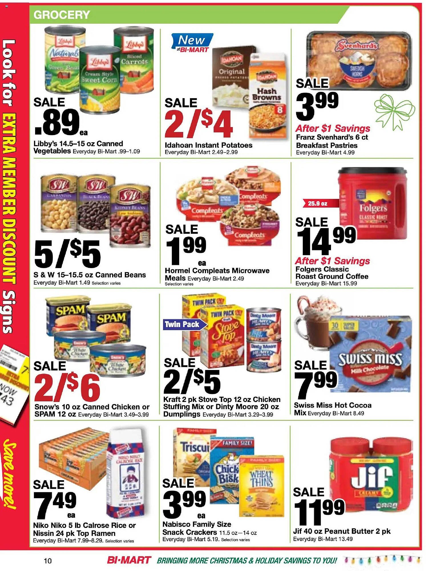 Bi-Mart weekly ad