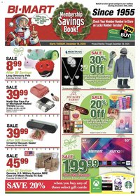 Bi-Mart weekly ad