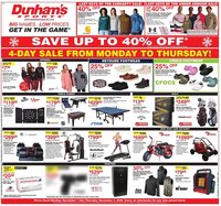 Dunham&#039;s Sports weekly ad