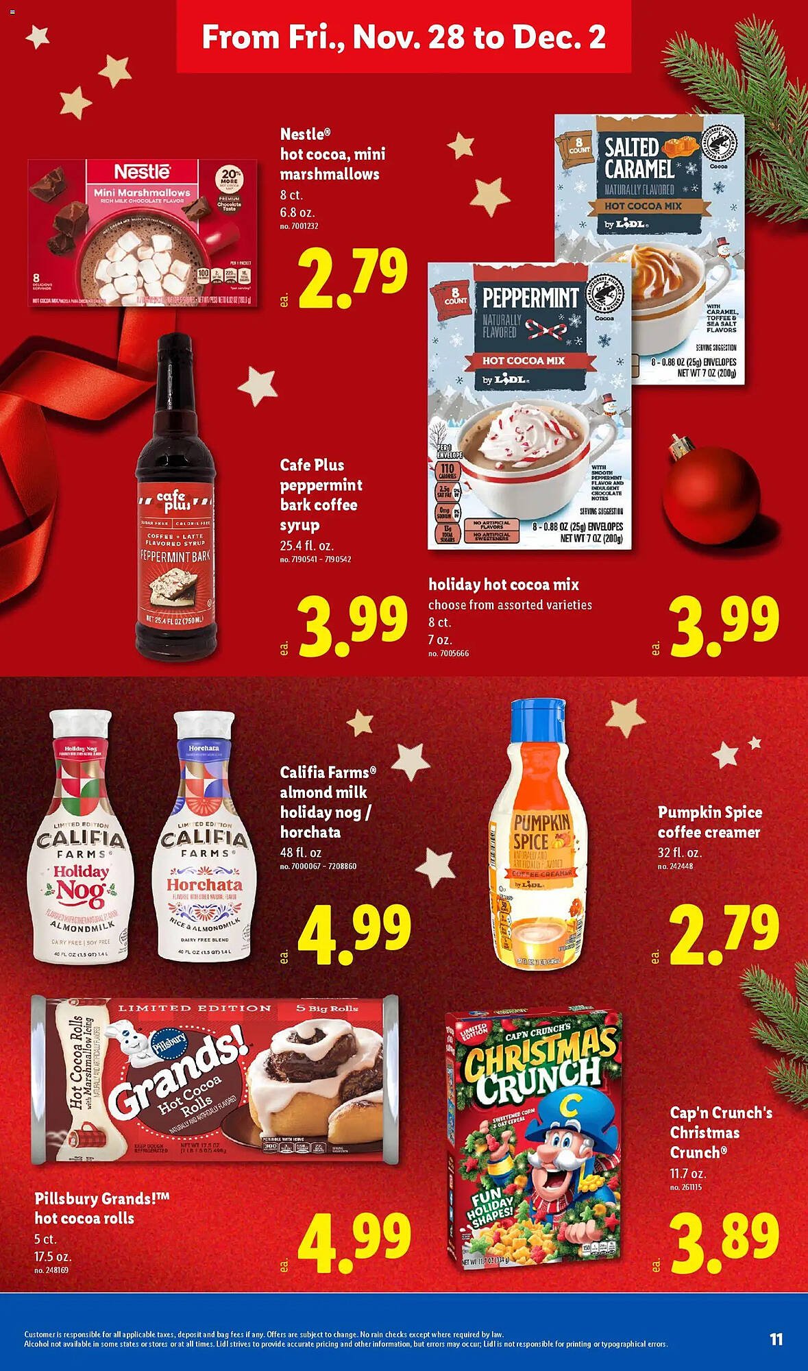 Lidl weekly ad (2025-11-28 - 2025-12-02)