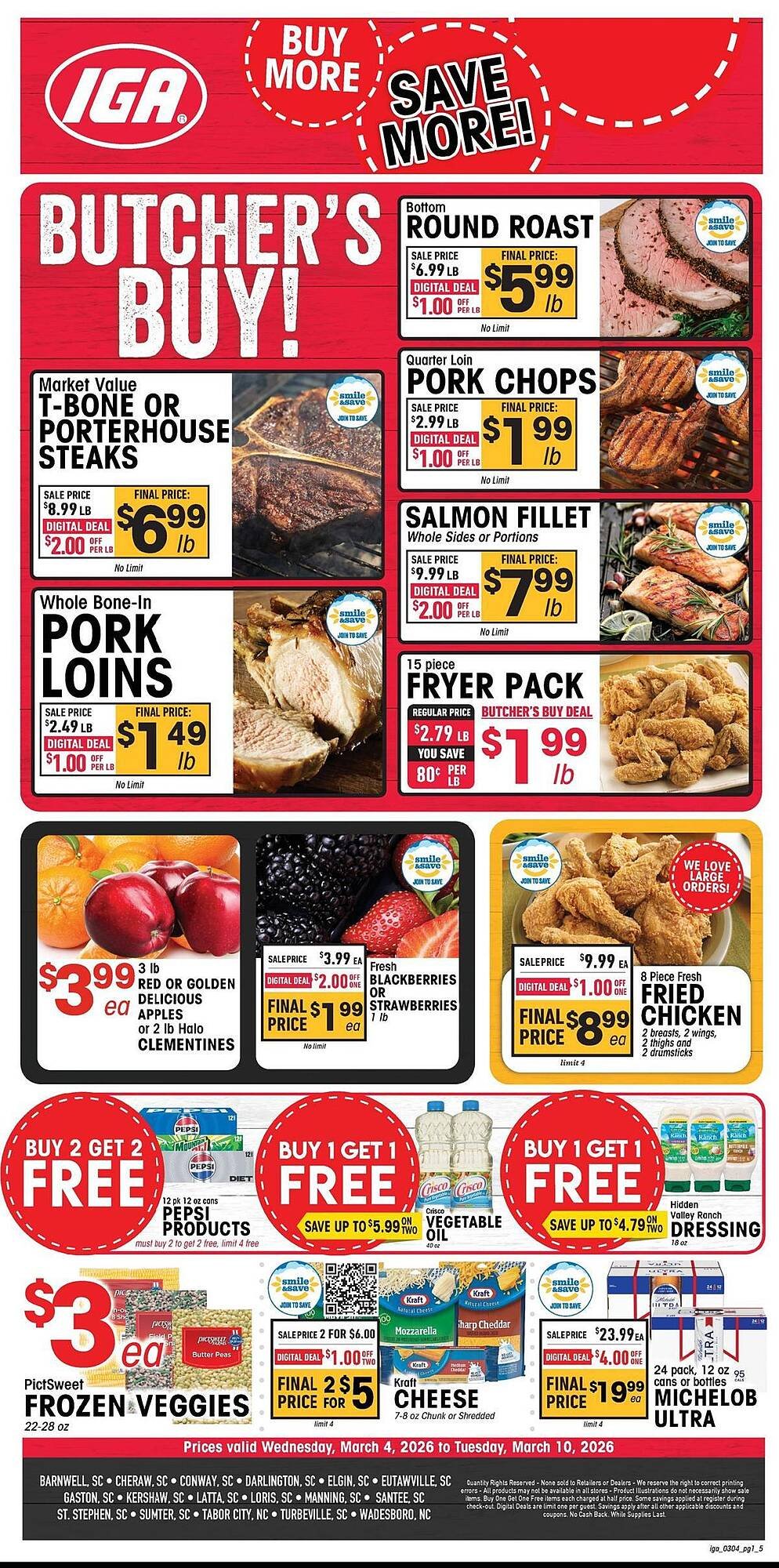 IGA weekly ad