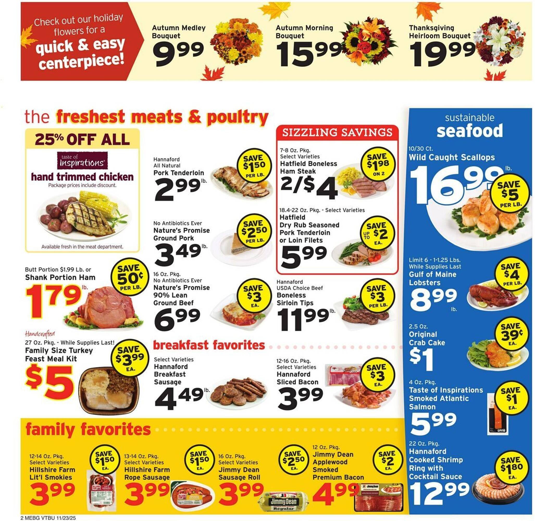 Hannaford flyer