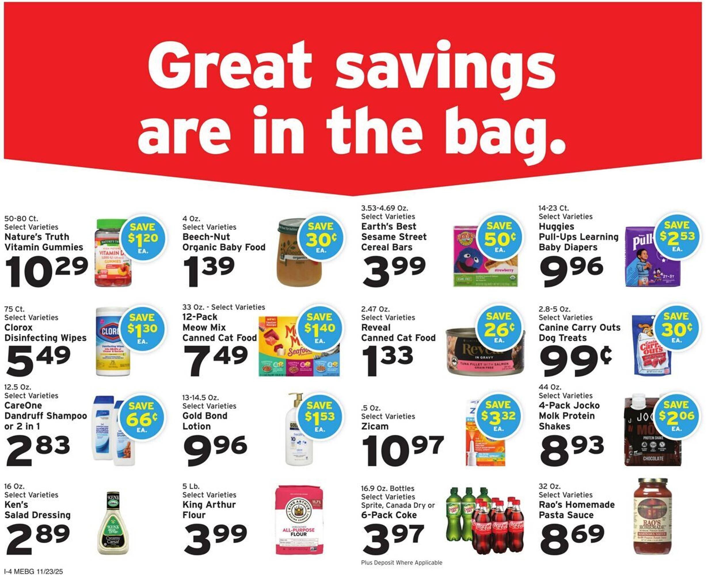 Hannaford flyer