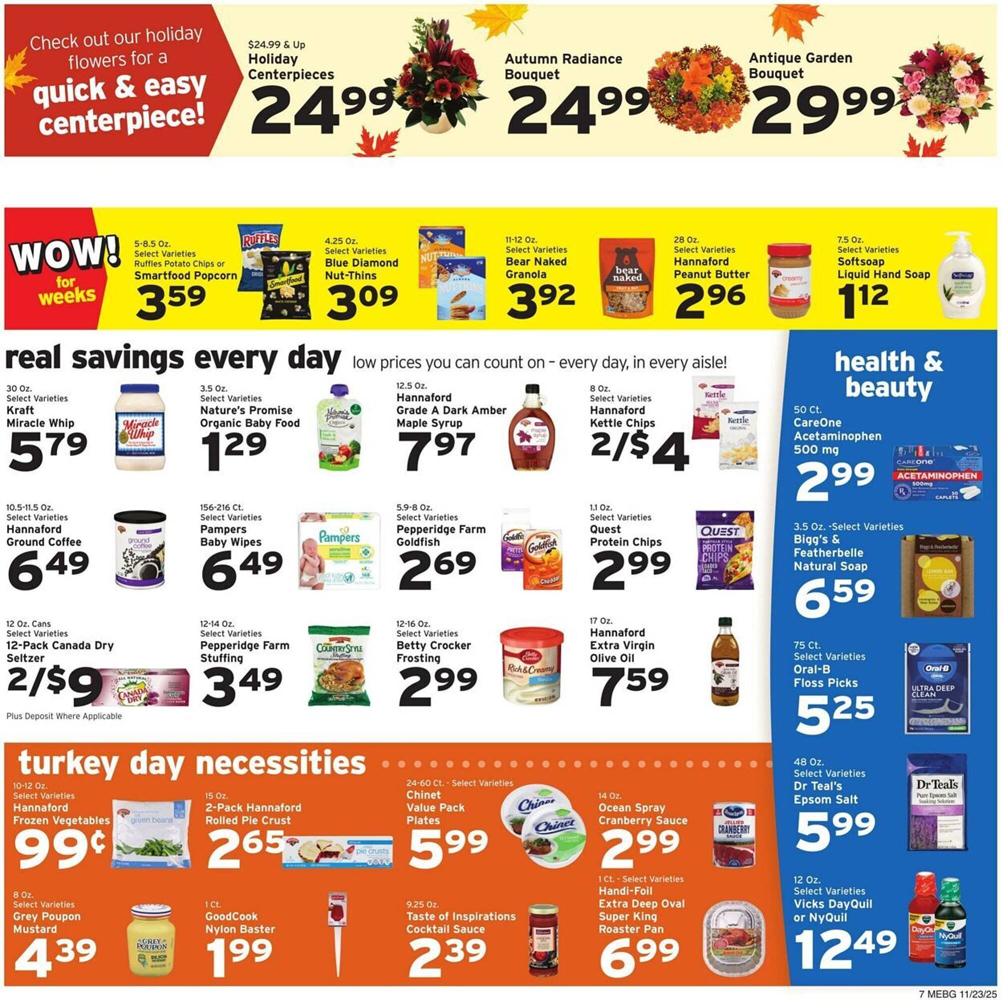 Hannaford flyer