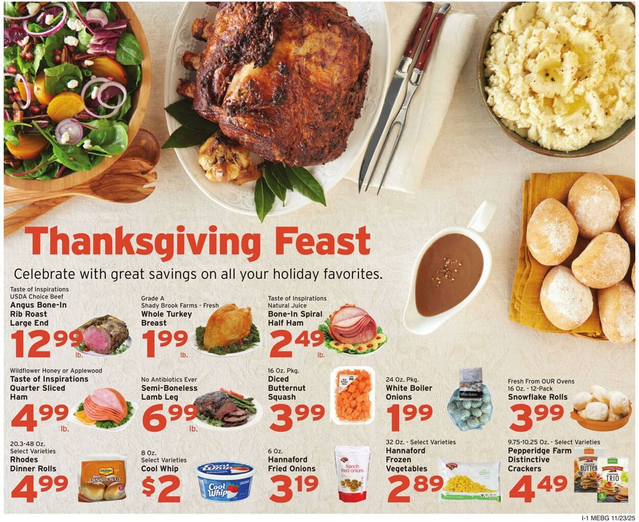 Hannaford flyer
