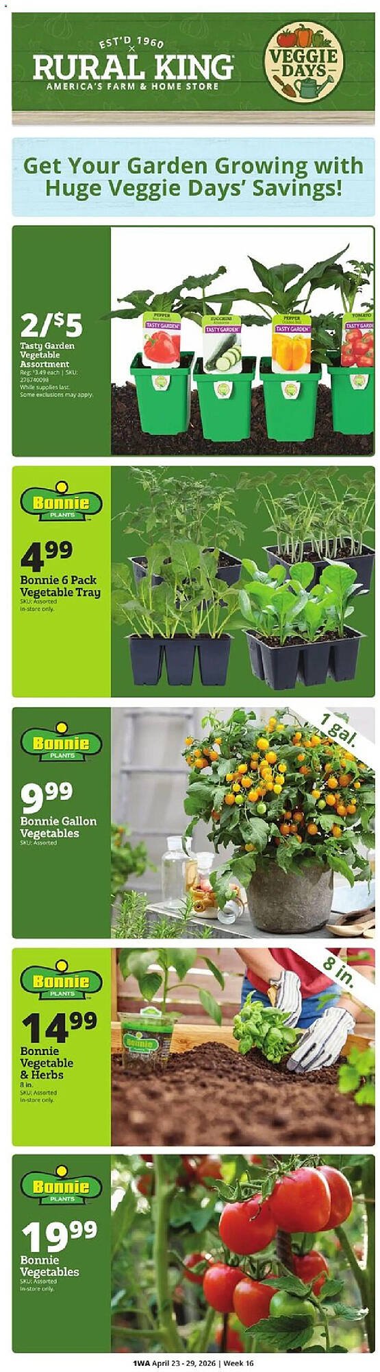 Rural King weekly ad