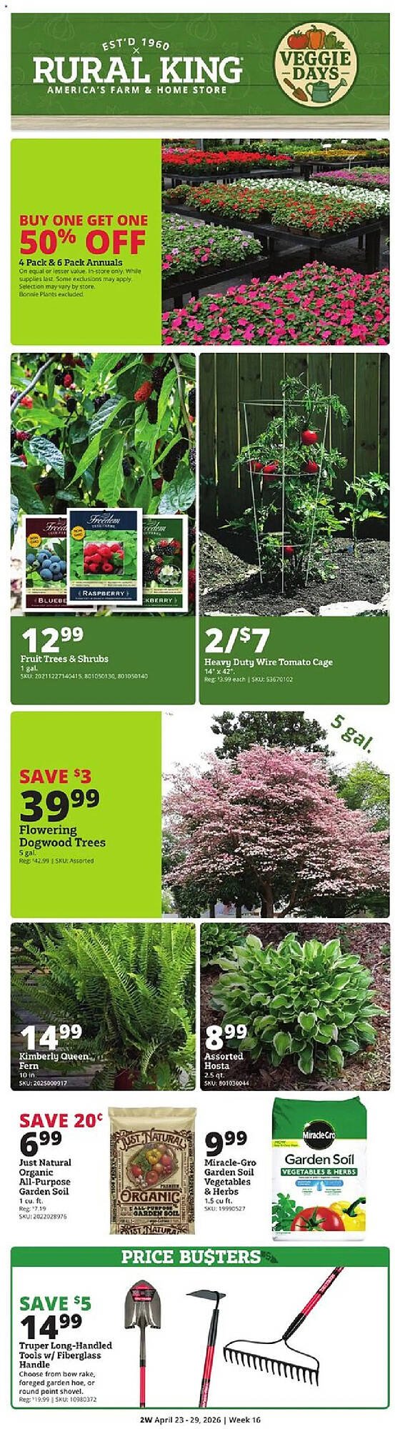 Rural King weekly ad