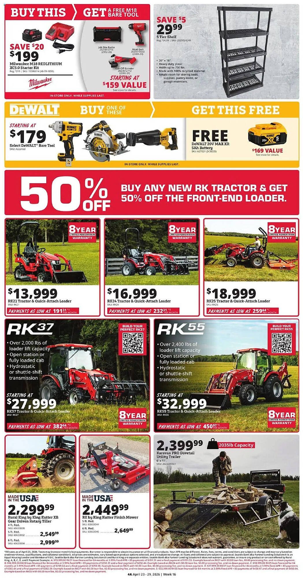 Rural King weekly ad