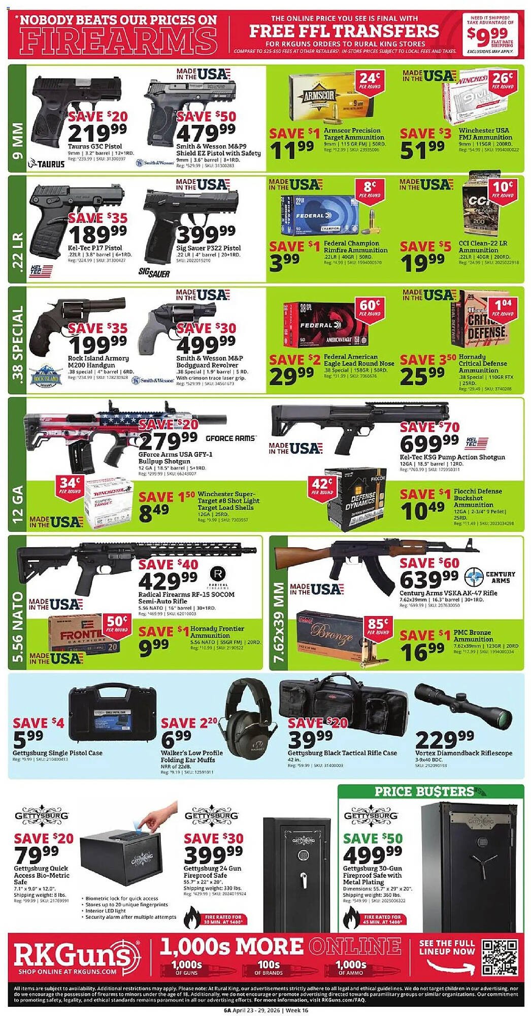 Rural King weekly ad