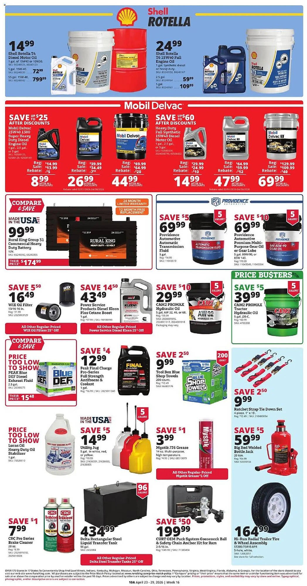 Rural King weekly ad