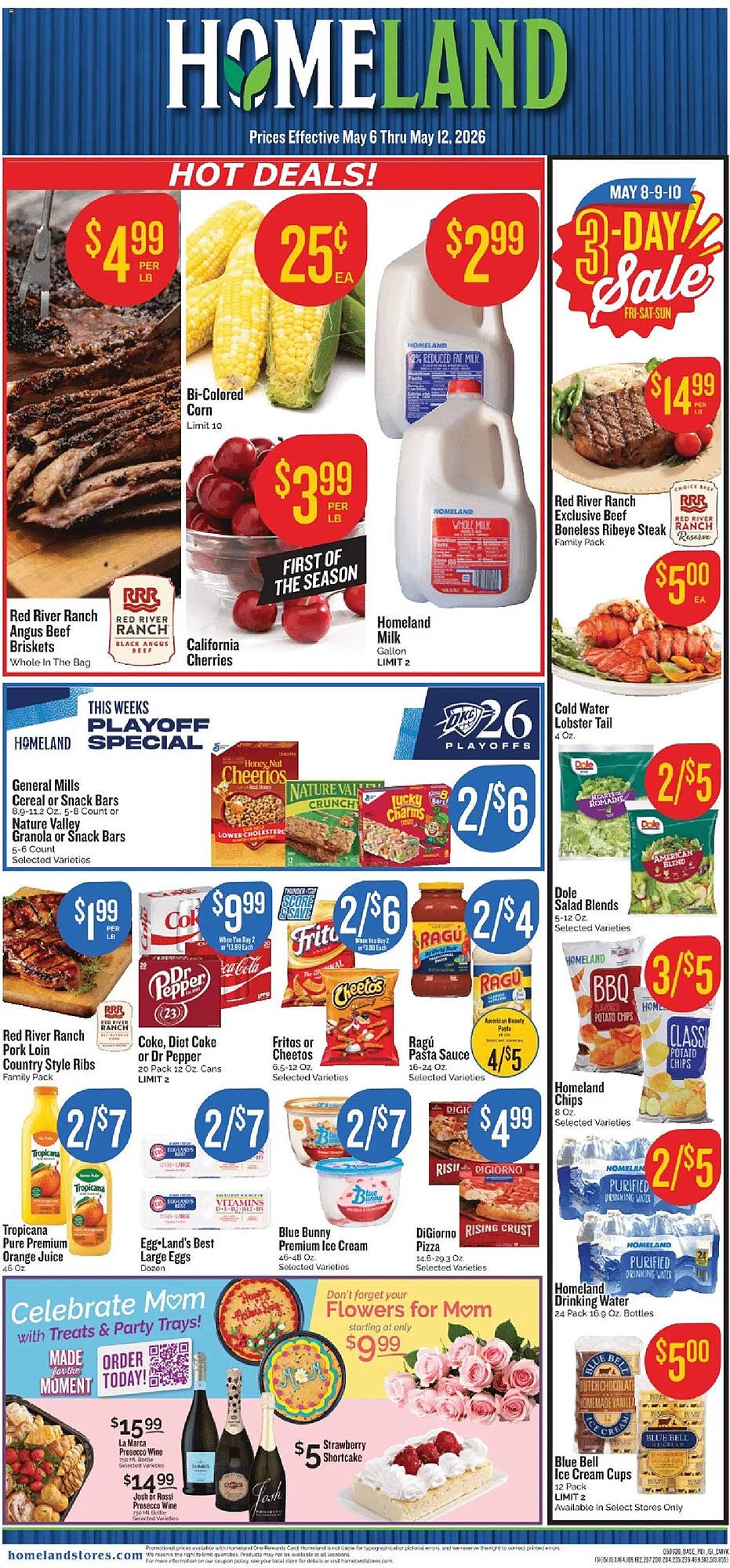 Homeland Market weekly ad