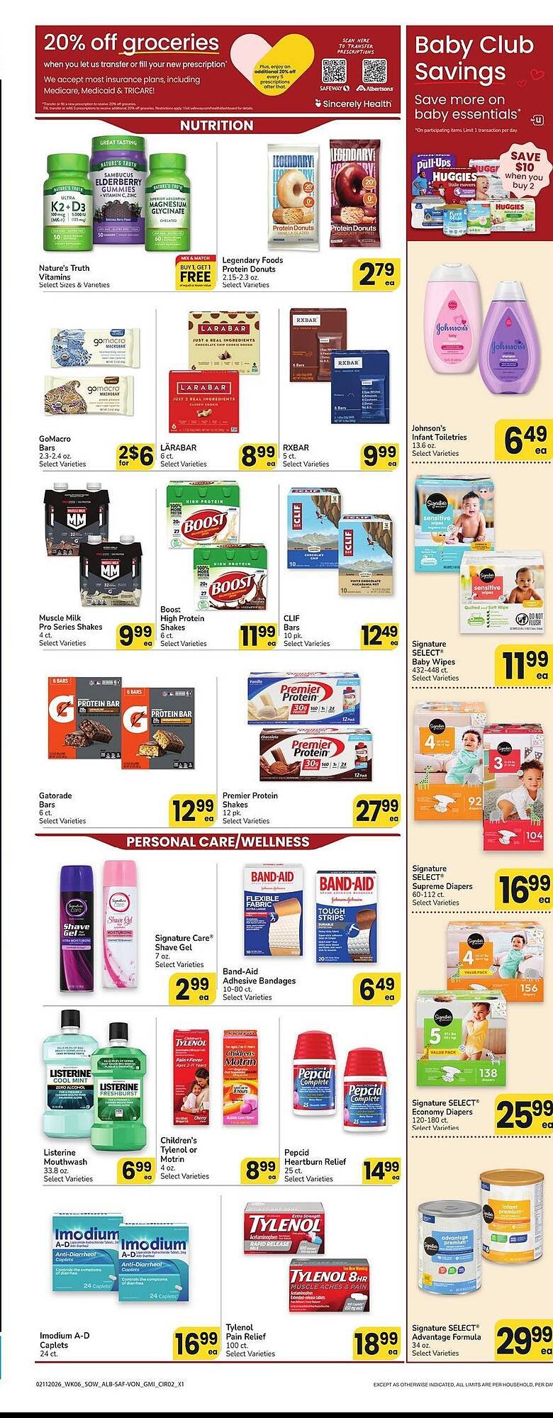Safeway weekly ad
