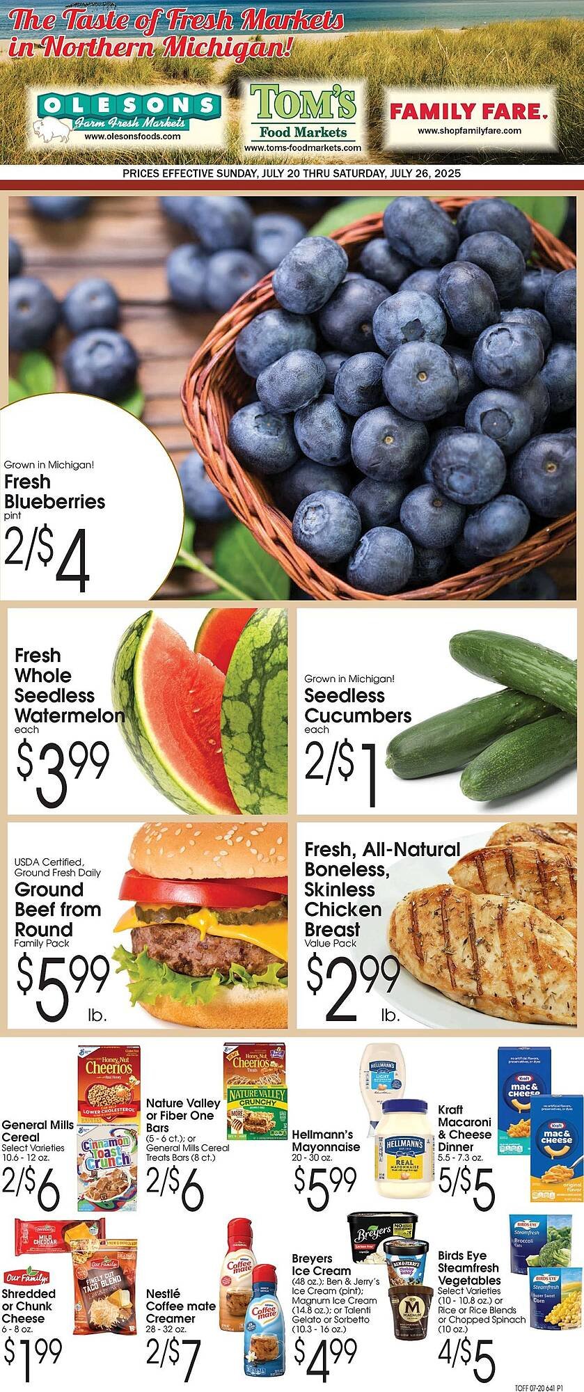 Family Fare Weekly Ad (2025-07-20 - 2025-07-26) | 1