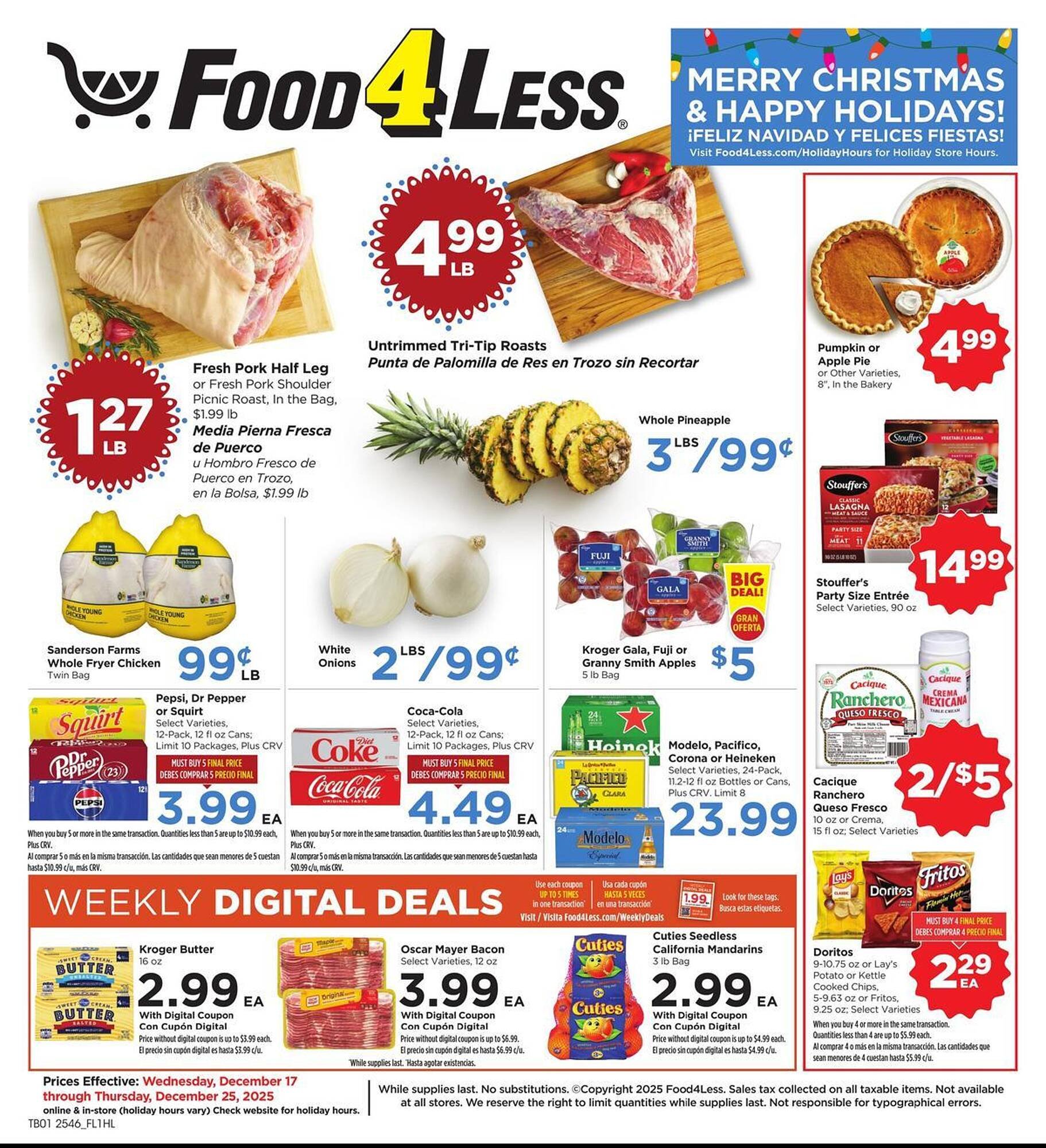 Food 4 Less weekly ad