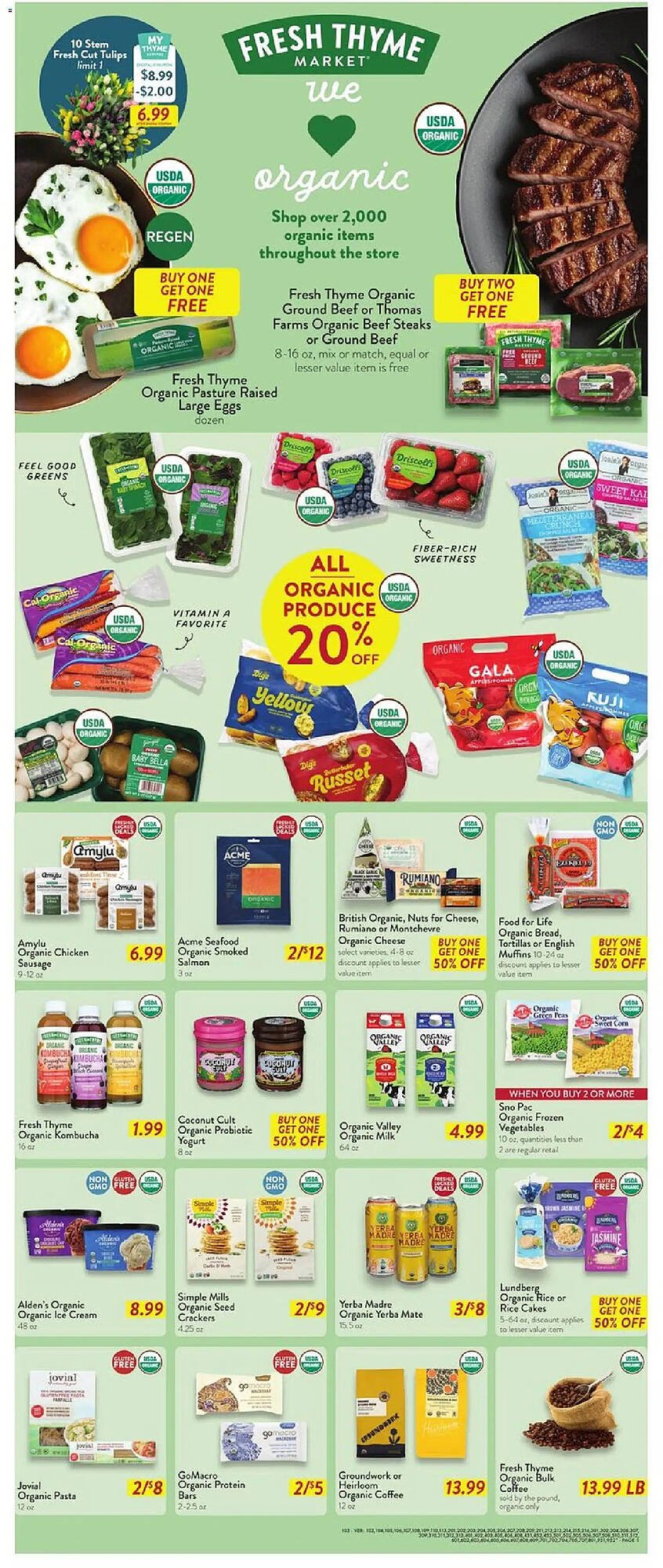 Fresh Thyme weekly ad