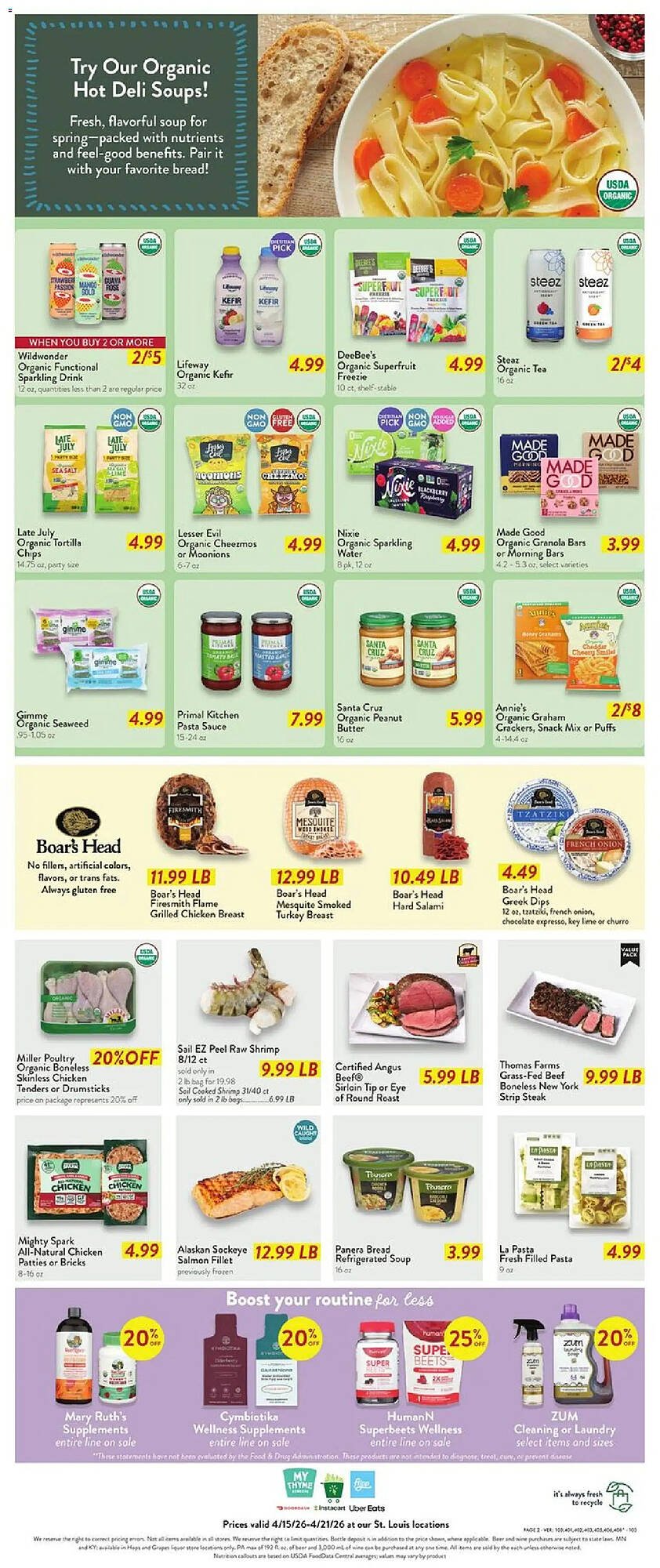 Fresh Thyme weekly ad