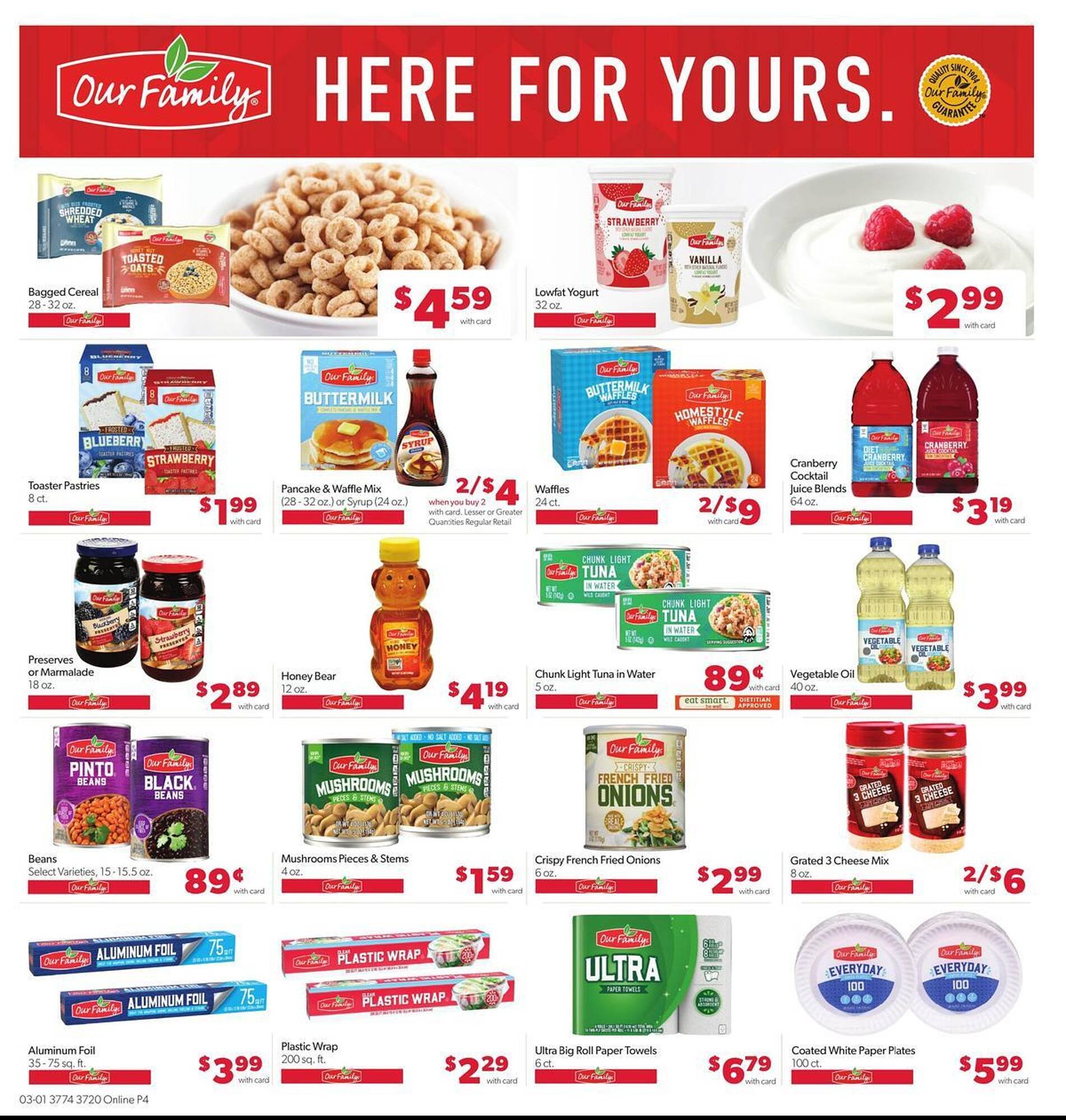 Family Fare weekly ad