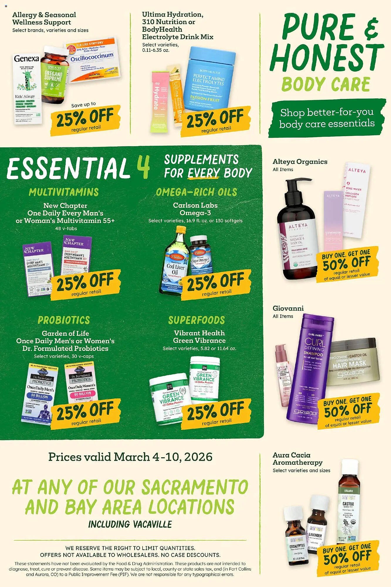 Sprouts Farmers Market weekly ad