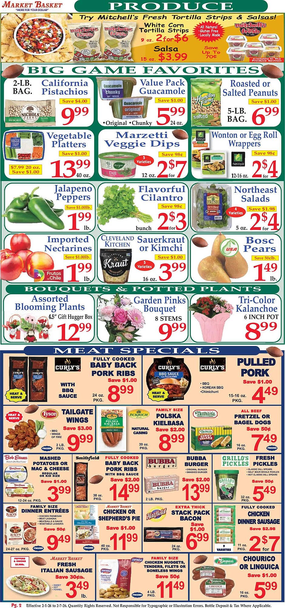 Market Basket weekly ad