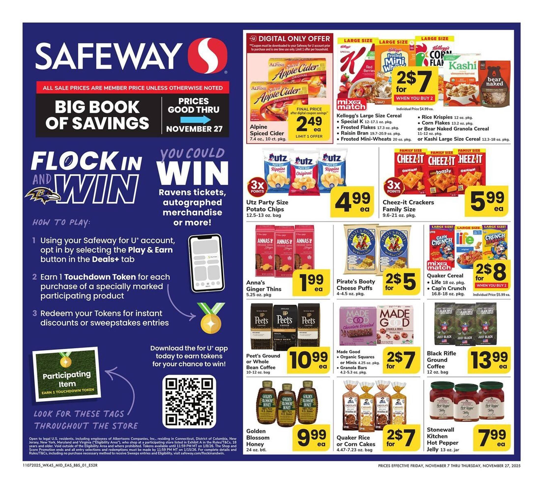 Safeway weekly ad (2025-11-07 - 2025-11-27) | 1