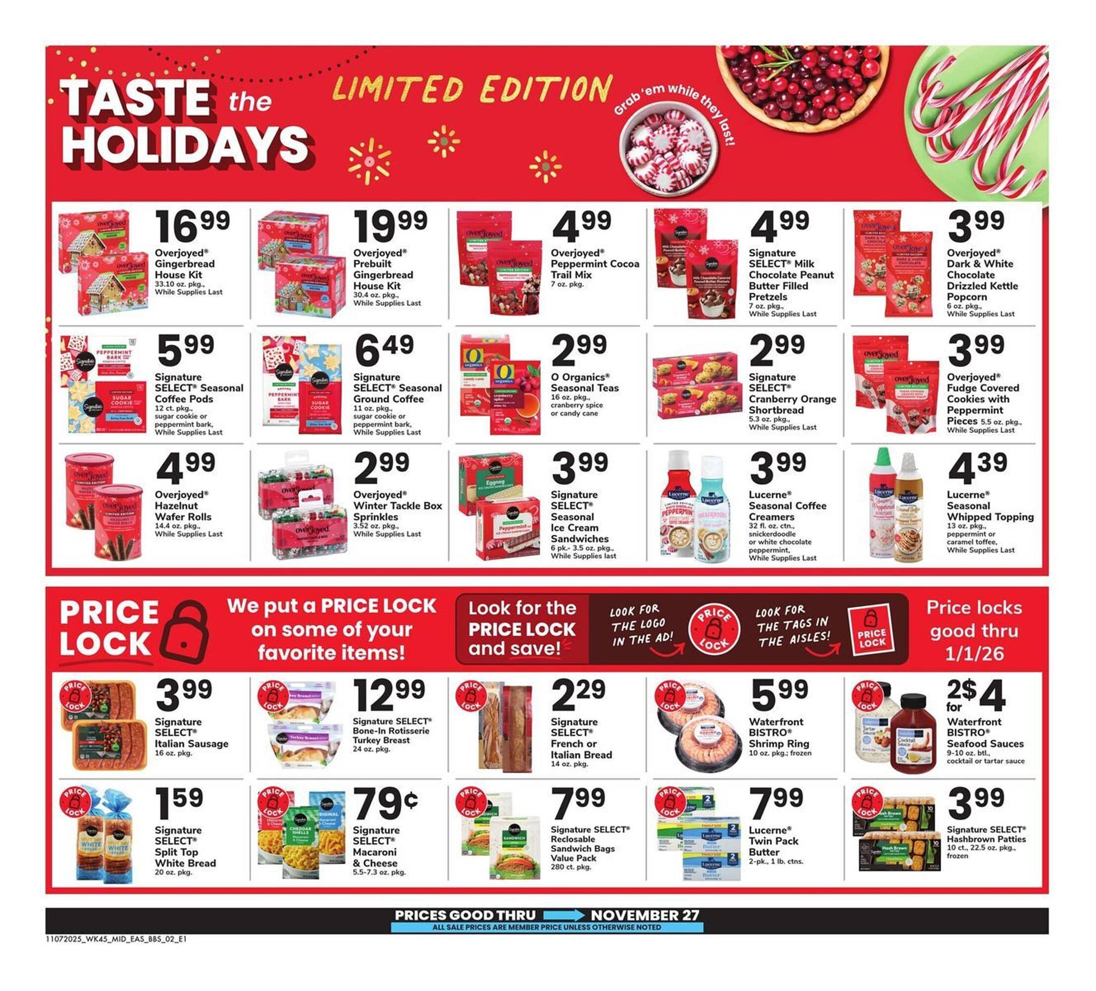 Safeway weekly ad (2025-11-07 - 2025-11-27) | 2
