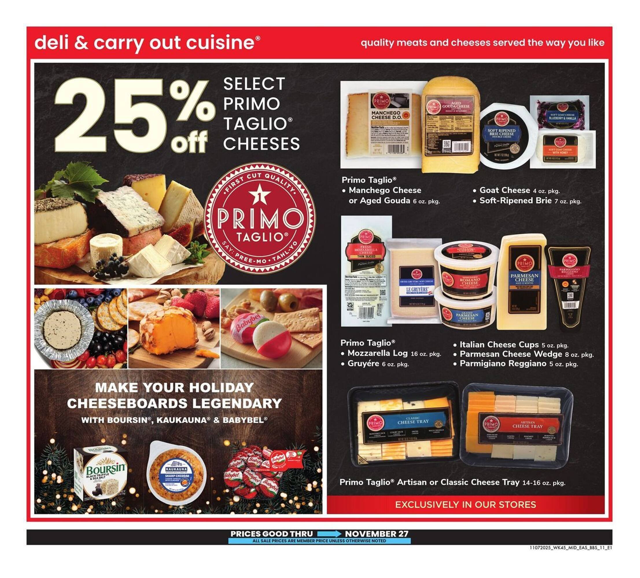Safeway weekly ad (2025-11-07 - 2025-11-27) | 11