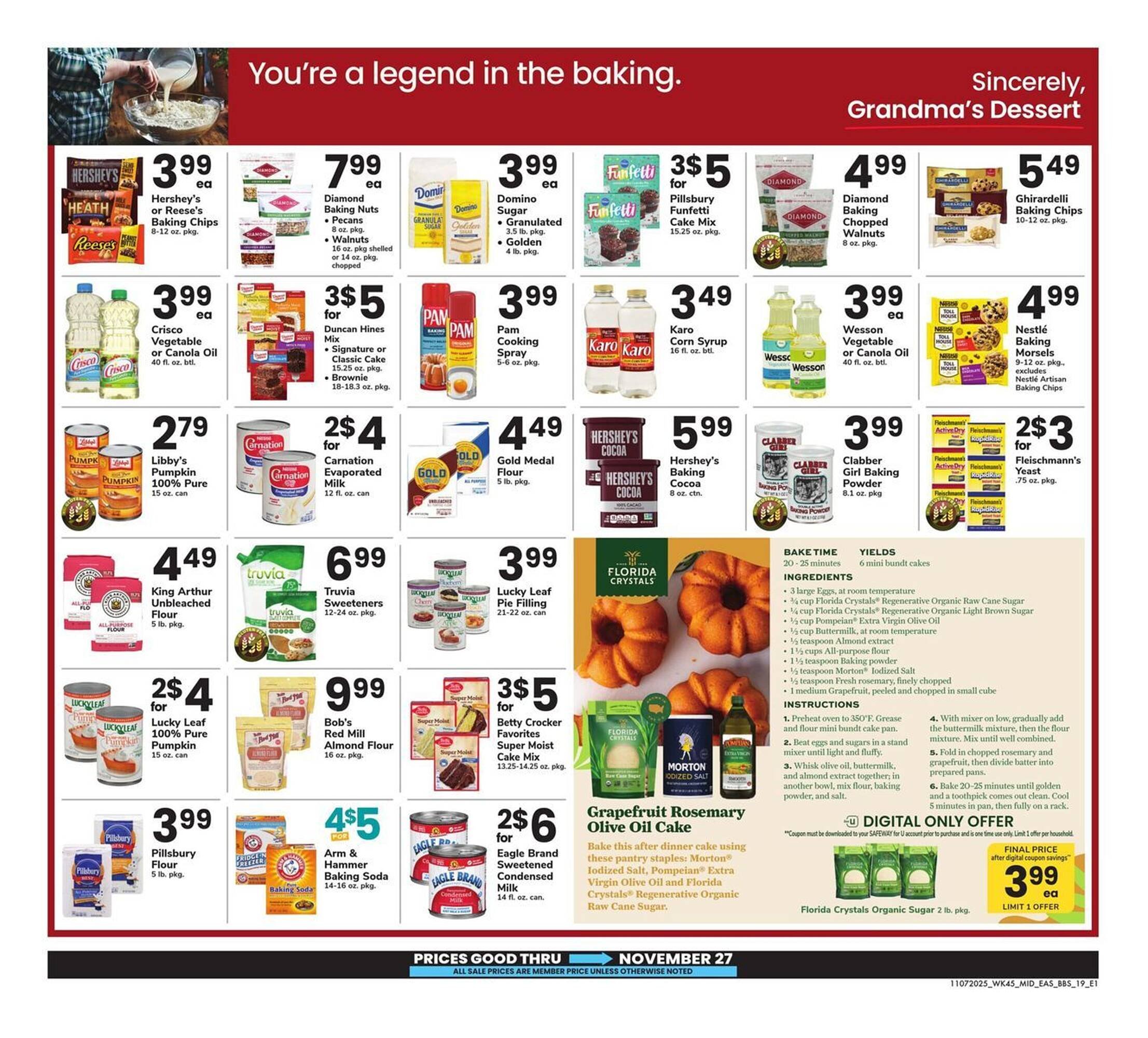 Safeway weekly ad (2025-11-07 - 2025-11-27) | 19