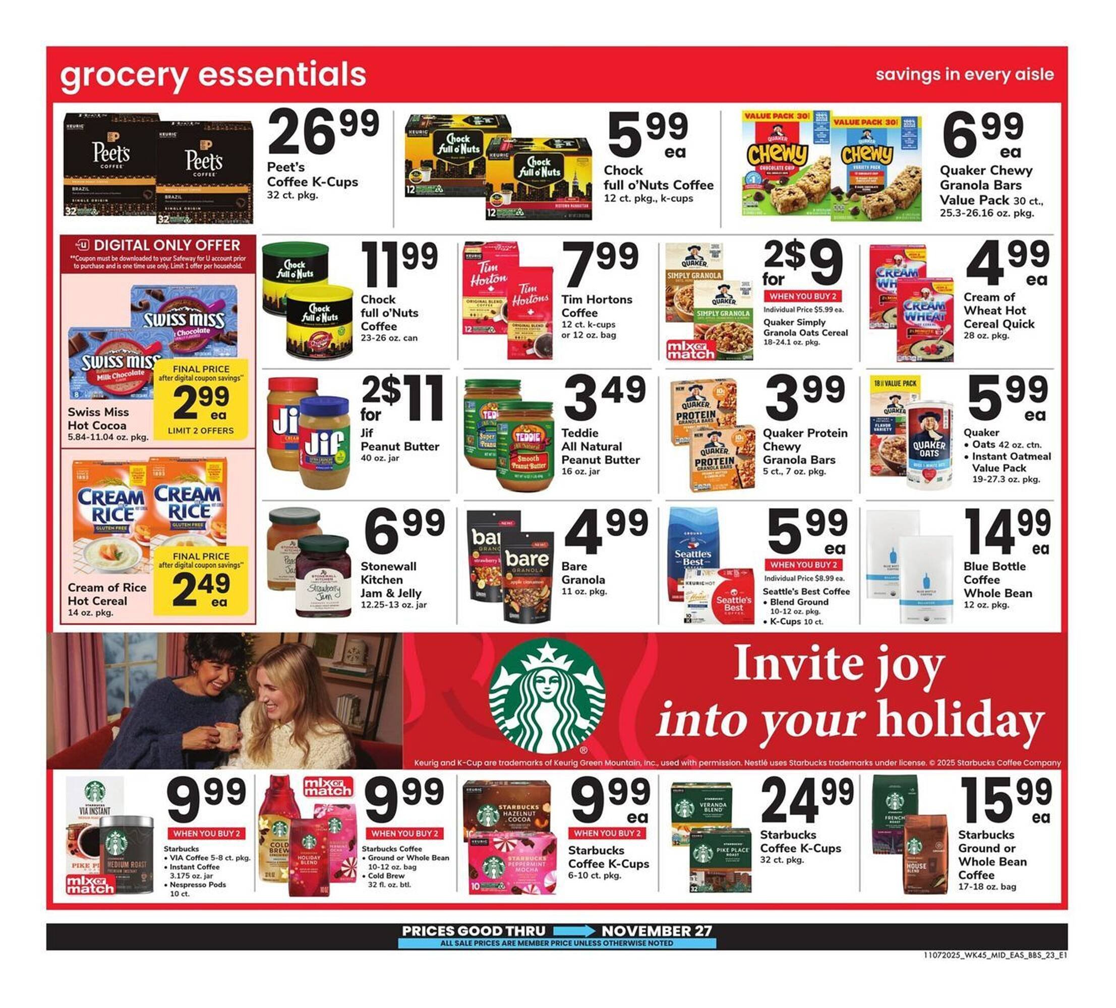 Safeway weekly ad (2025-11-07 - 2025-11-27) | 23