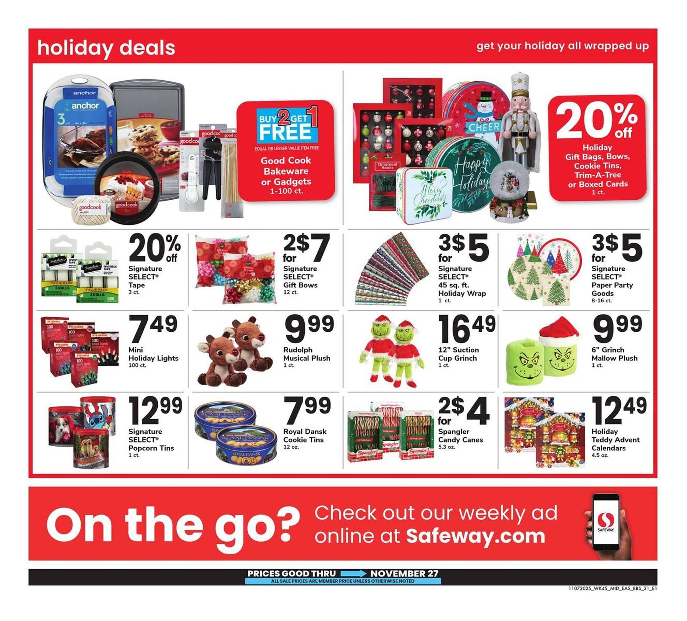 Safeway weekly ad (2025-11-07 - 2025-11-27) | 31