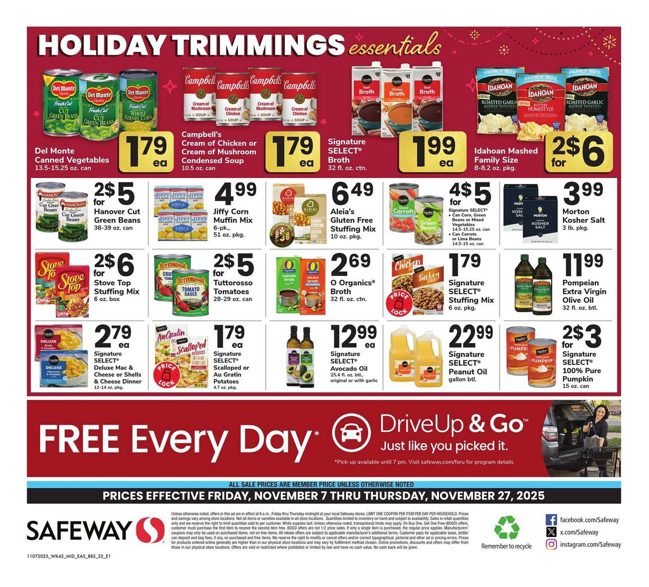 Safeway weekly ad (2025-11-07 - 2025-11-27) | 32