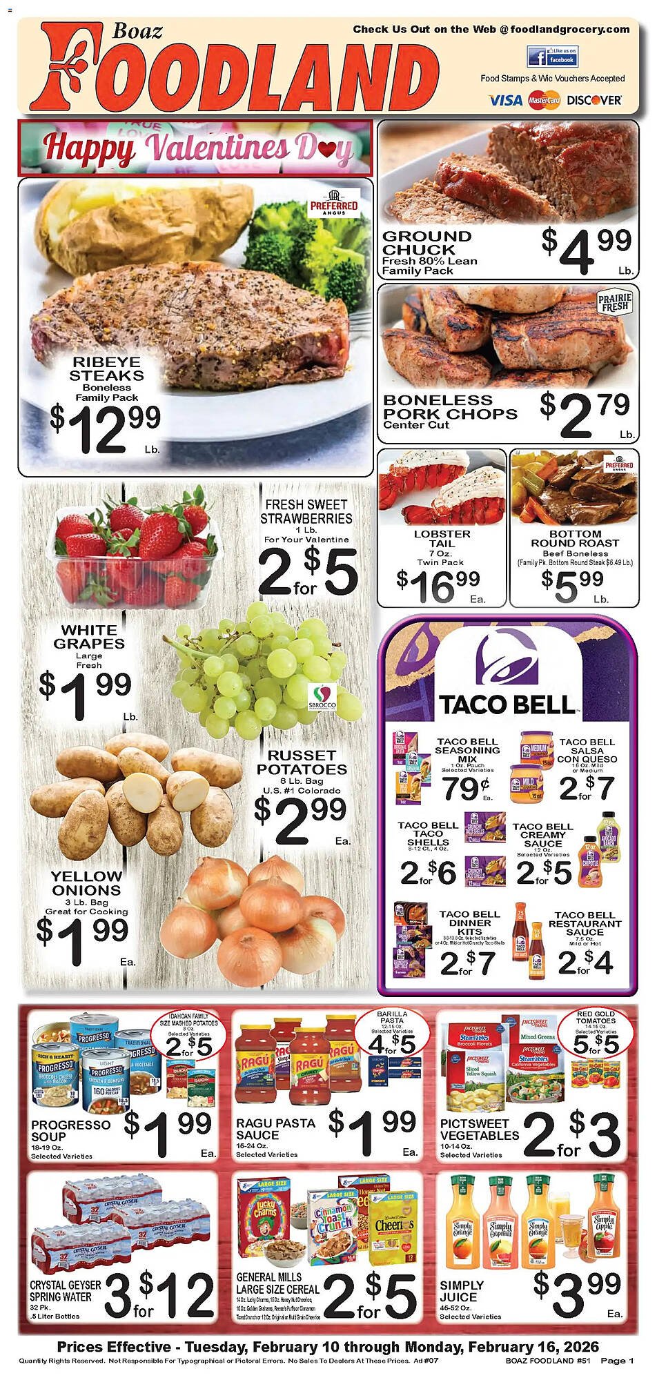 Foodland weekly ad