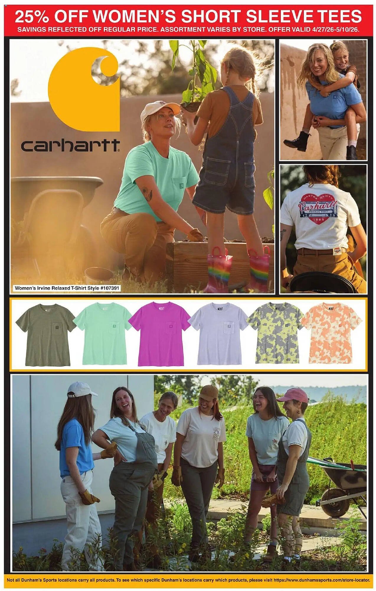 Dunham's Sports weekly ad