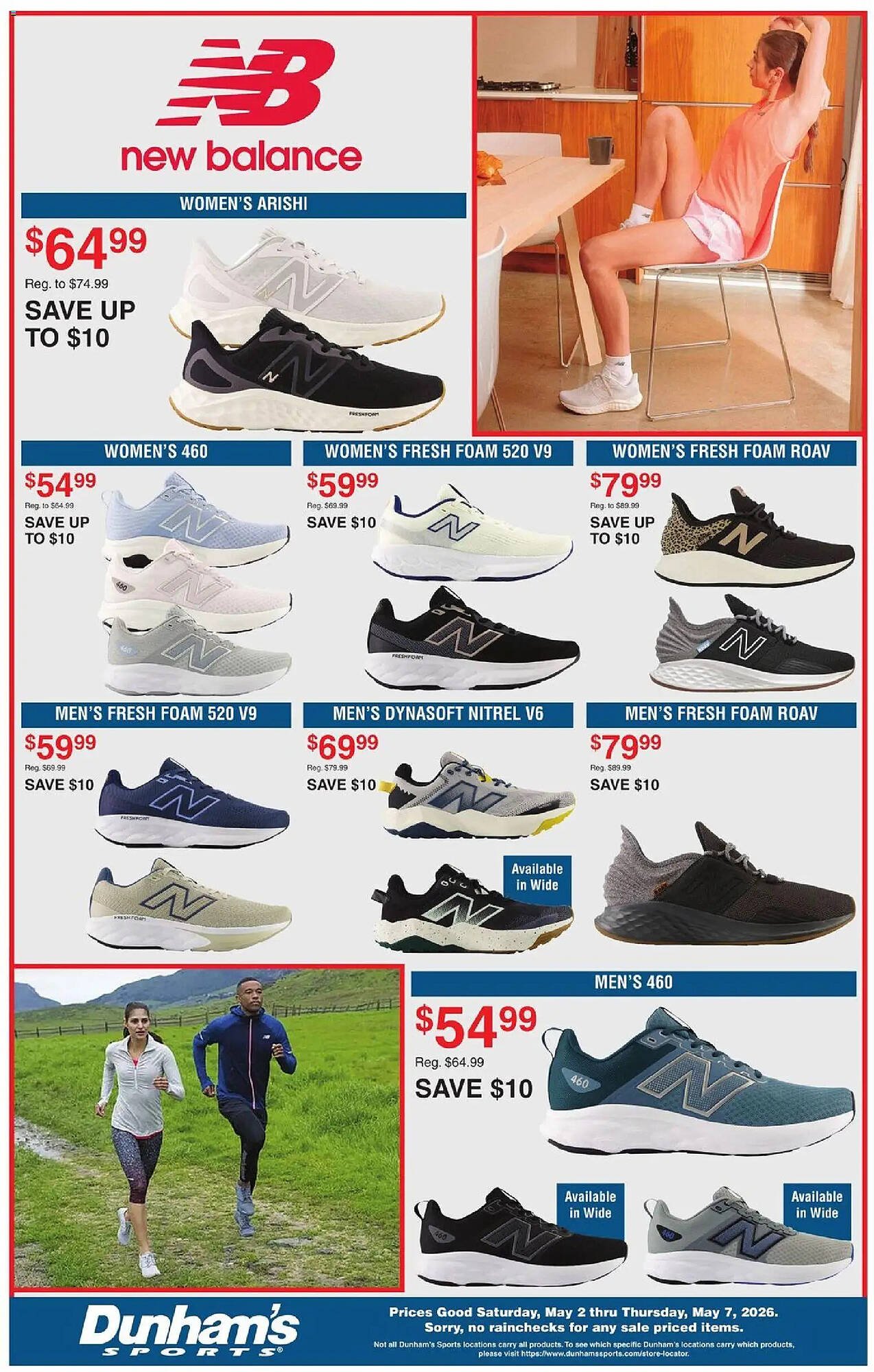 Dunham's Sports weekly ad