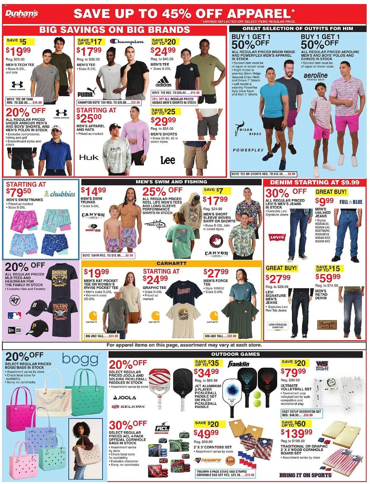 Dunham's Sports weekly ad