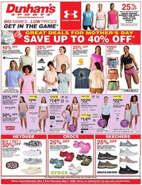 Dunham's Sports weekly ad