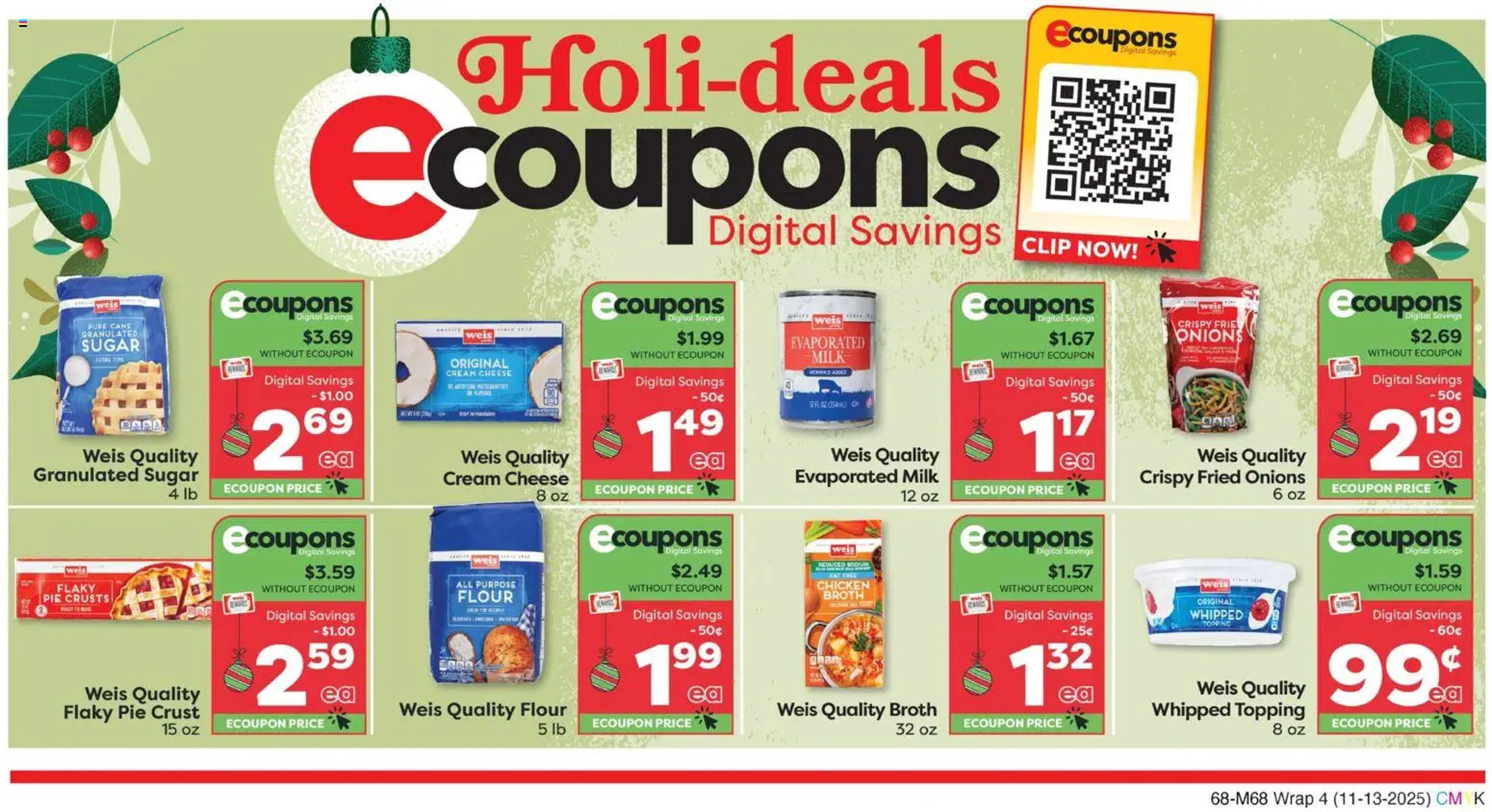 Weis Markets weekly ad