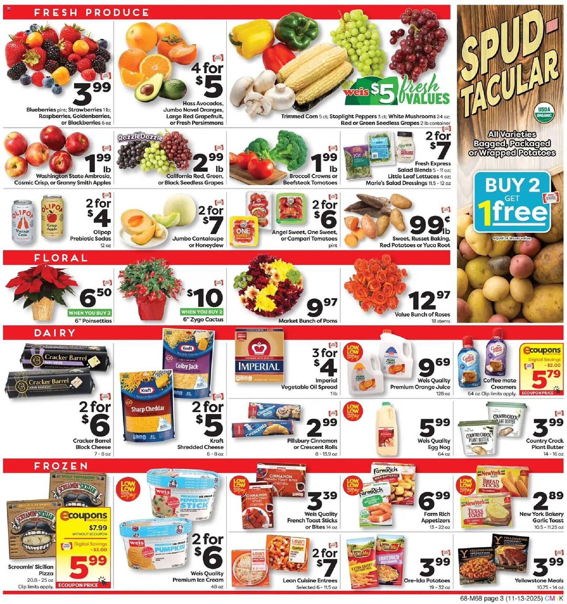 Weis Markets weekly ad