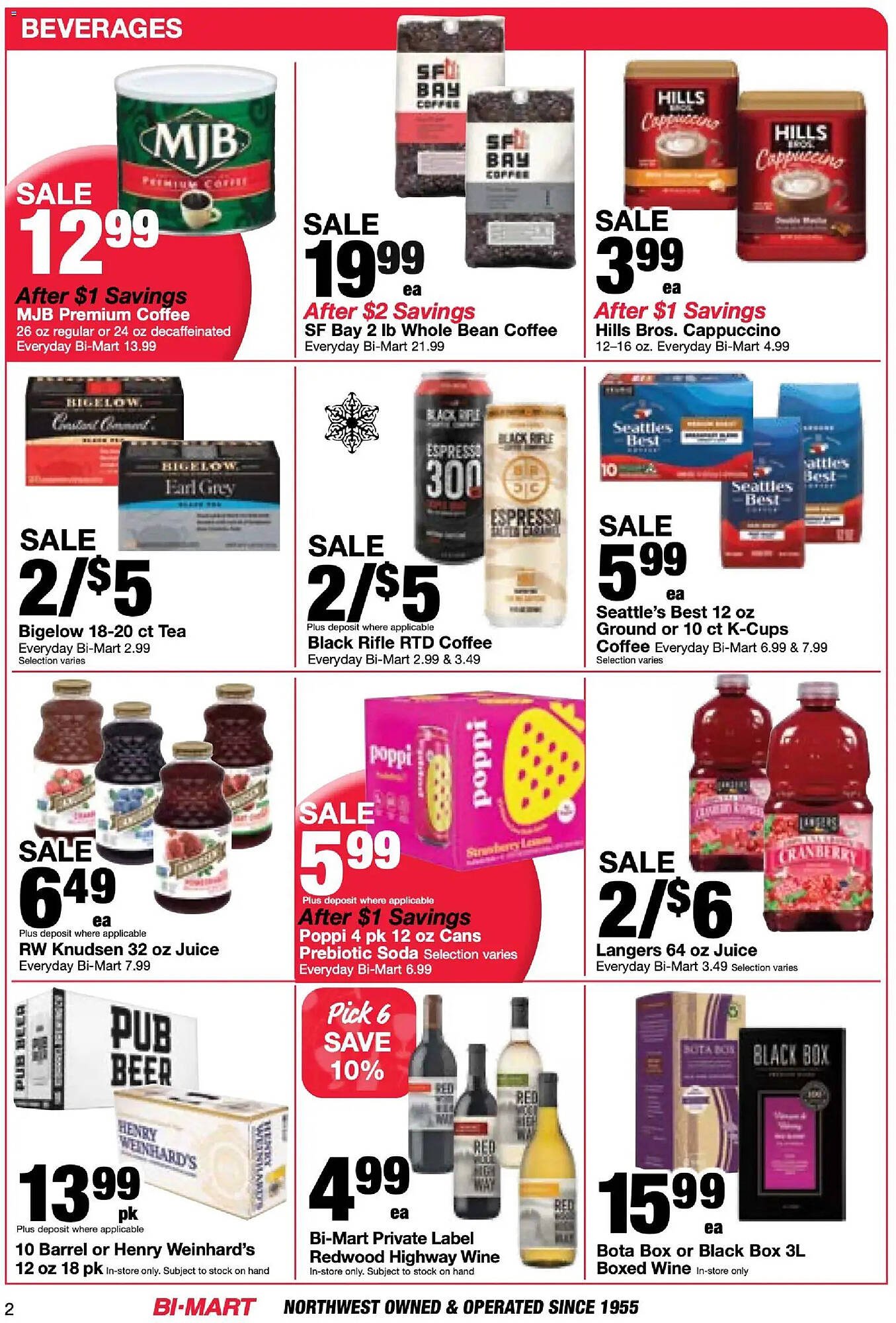 Bi-Mart weekly ad