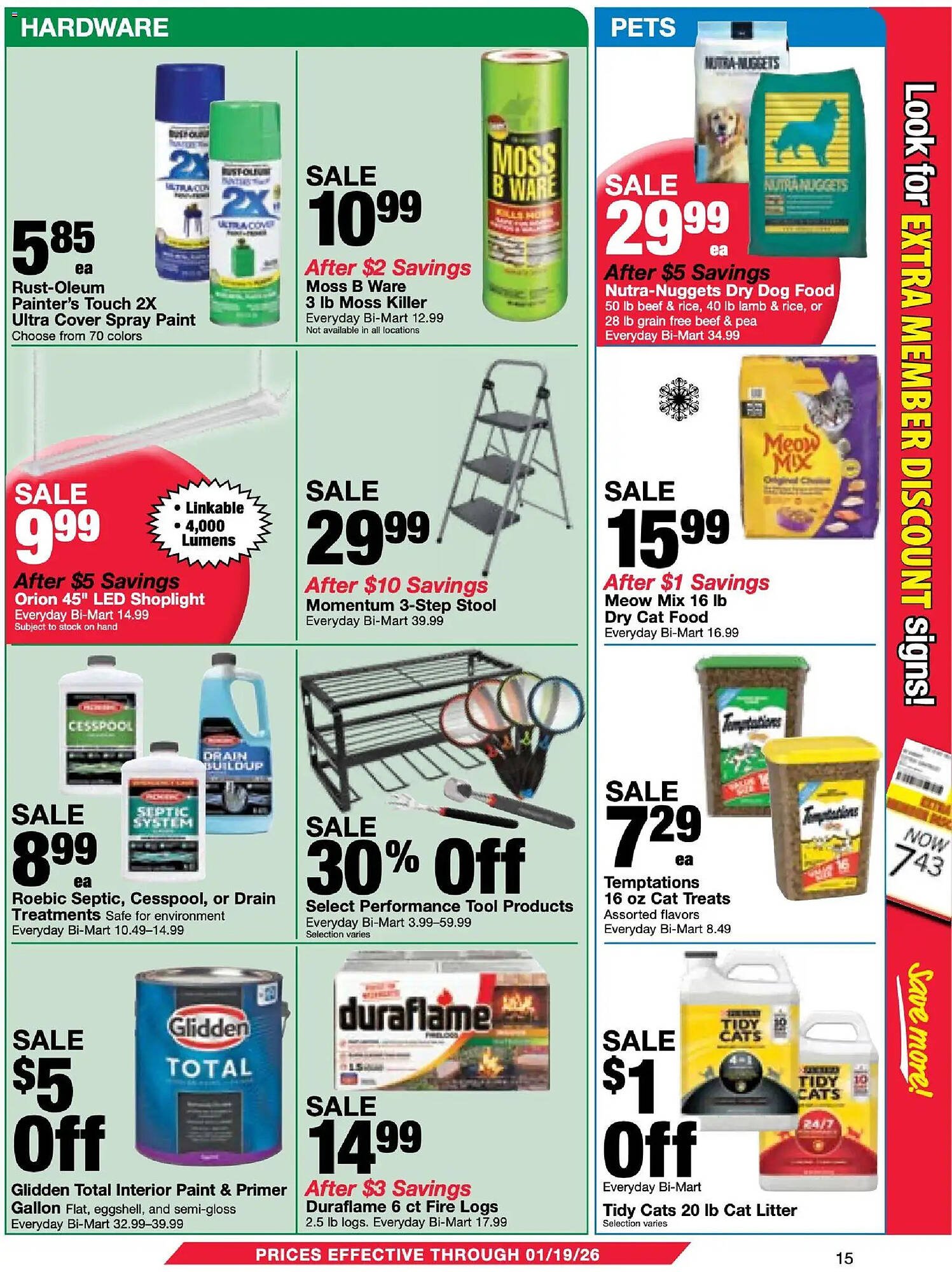 Bi-Mart weekly ad