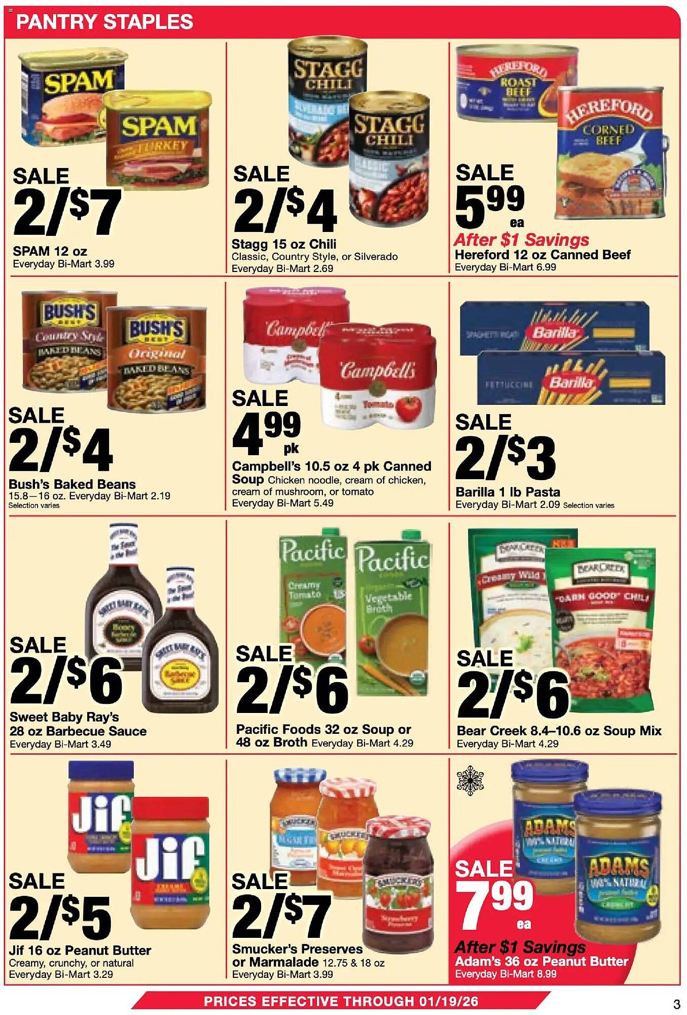 Bi-Mart weekly ad