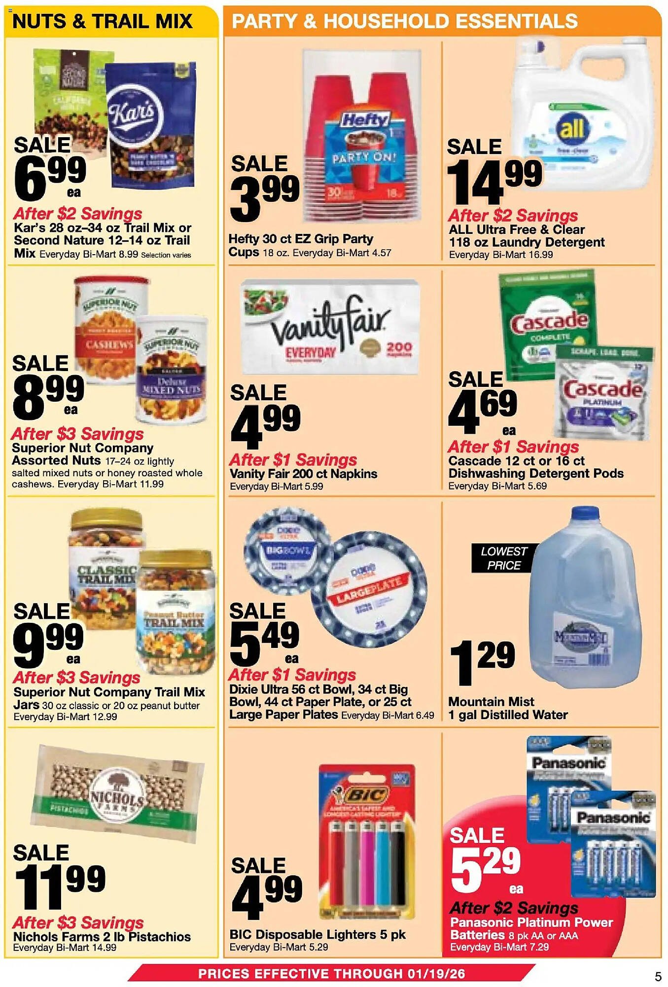 Bi-Mart weekly ad