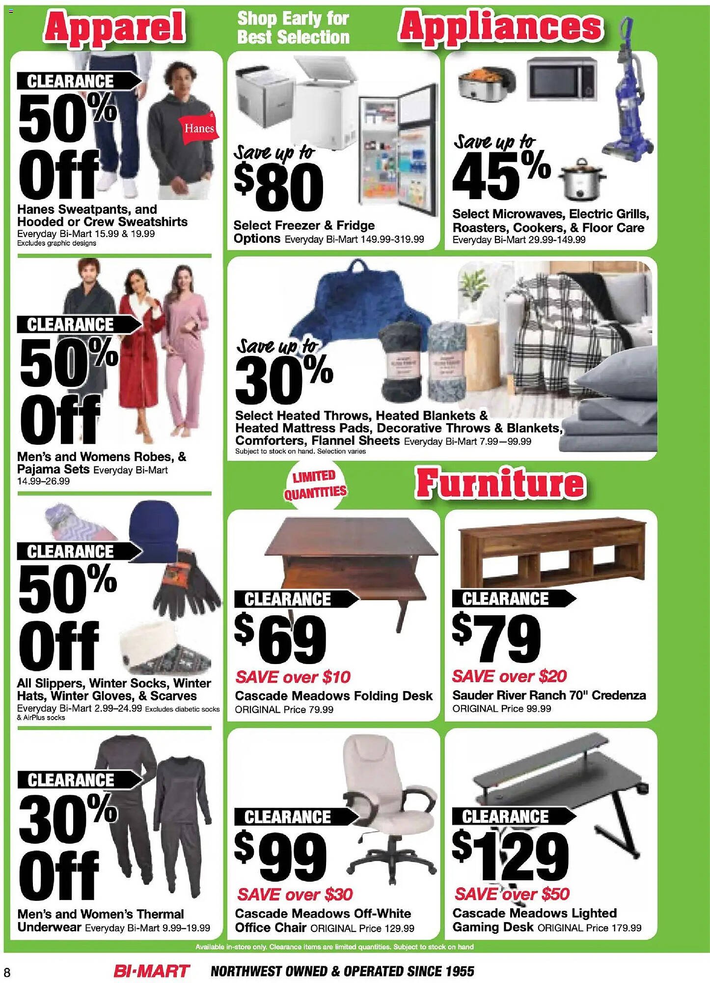Bi-Mart weekly ad