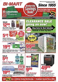 Bi-Mart weekly ad