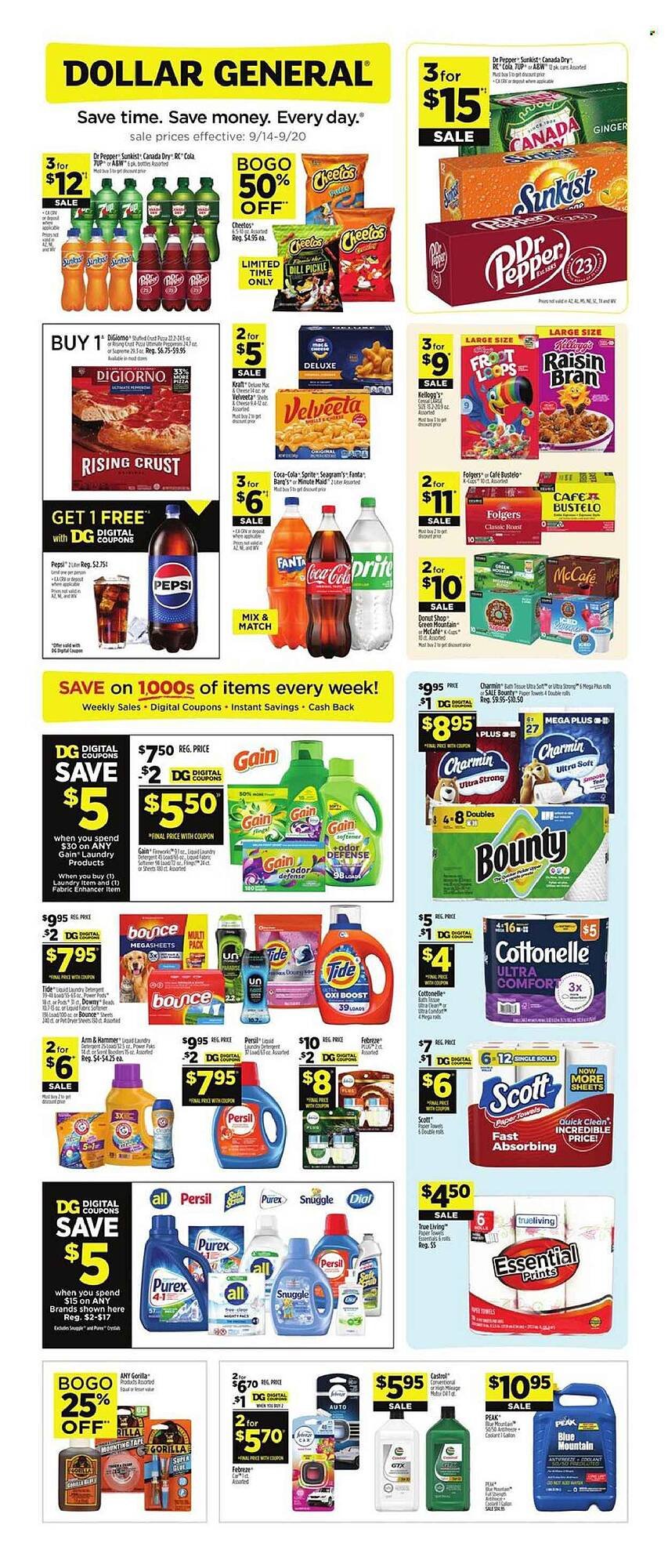 Dollar General weekly ad (2025-09-14 - 2025-09-20) | 1