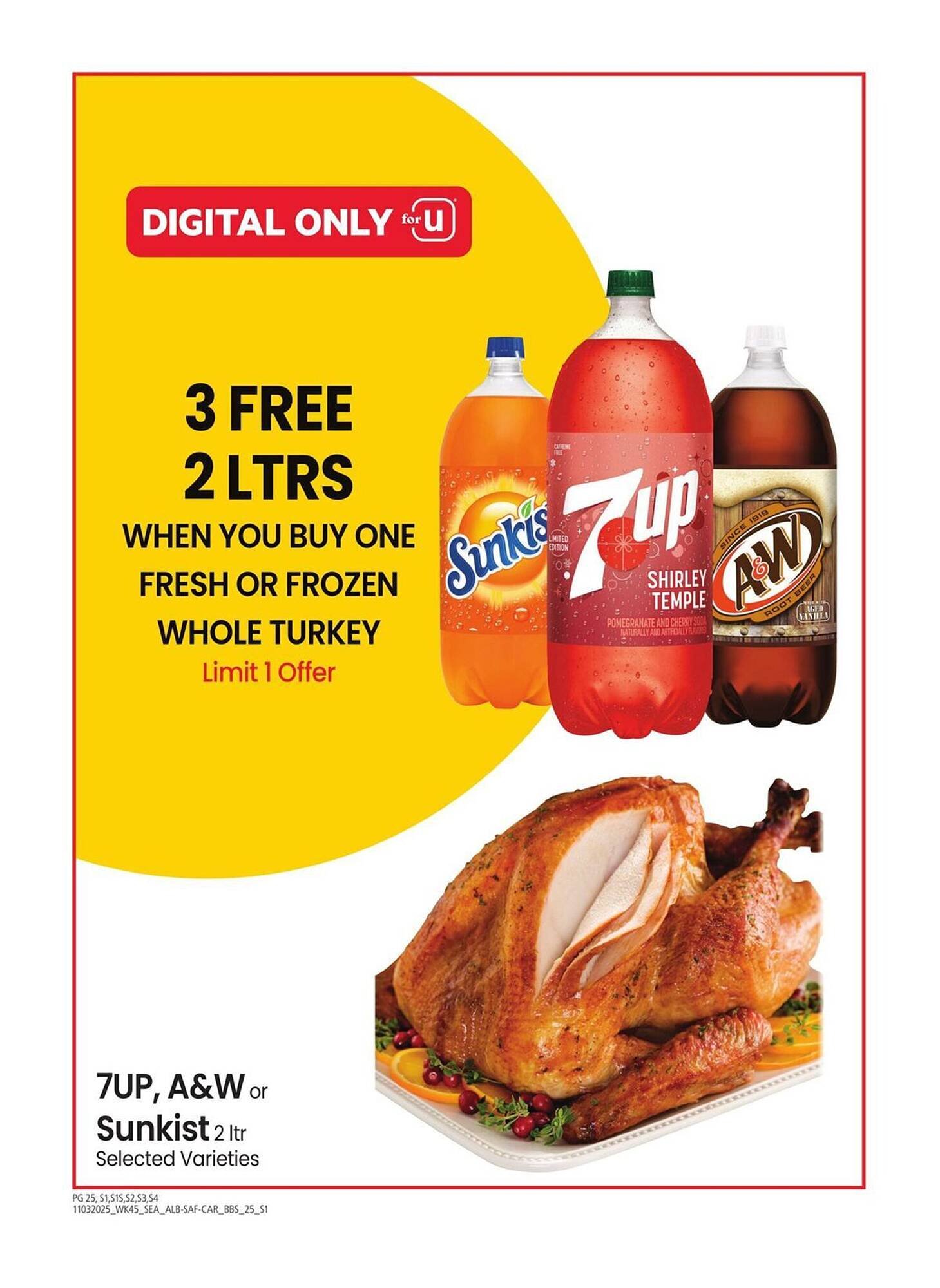 Safeway weekly ad (2025-11-03 - 2025-11-30) | 25