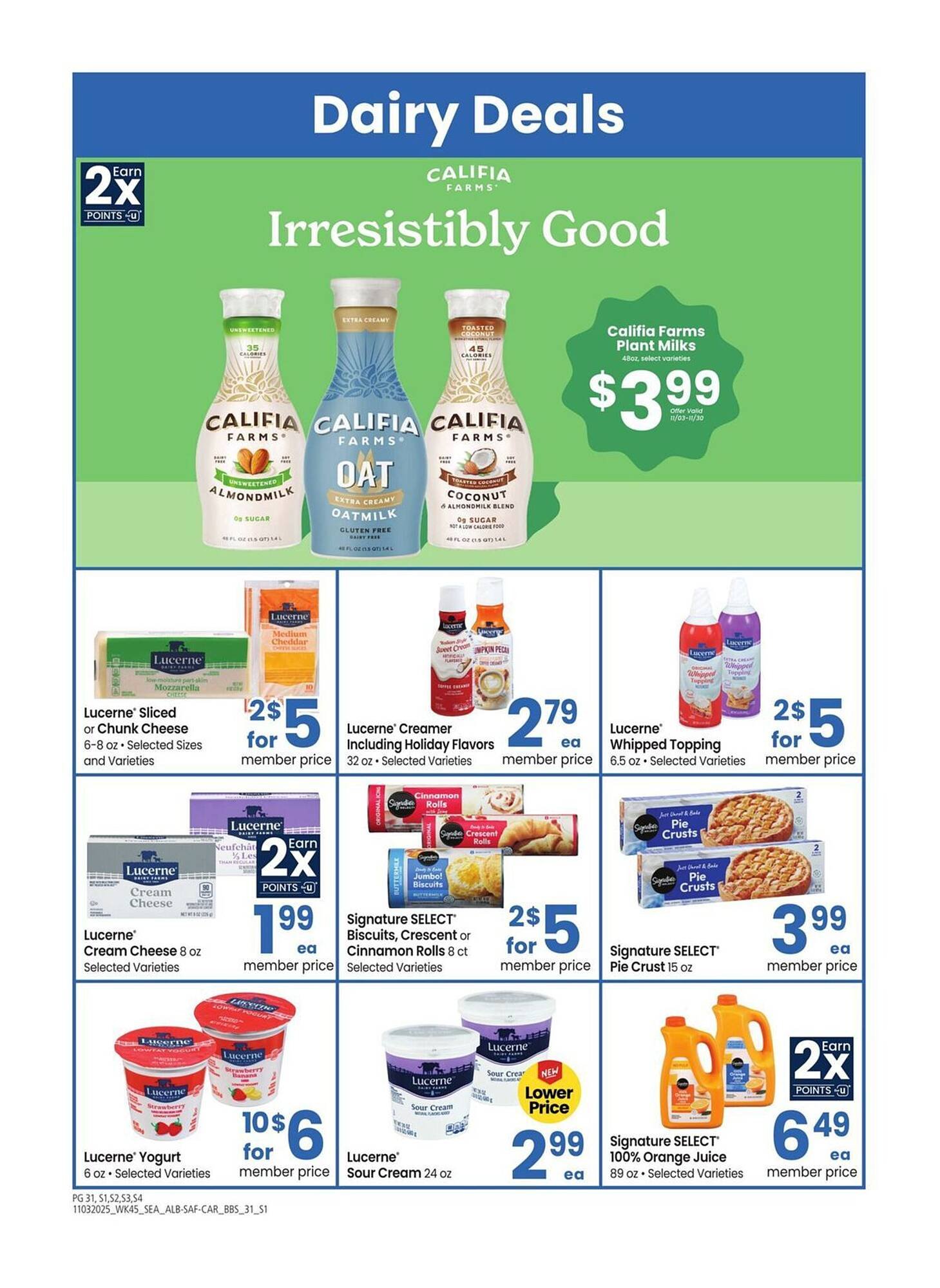Safeway weekly ad (2025-11-03 - 2025-11-30) | 31