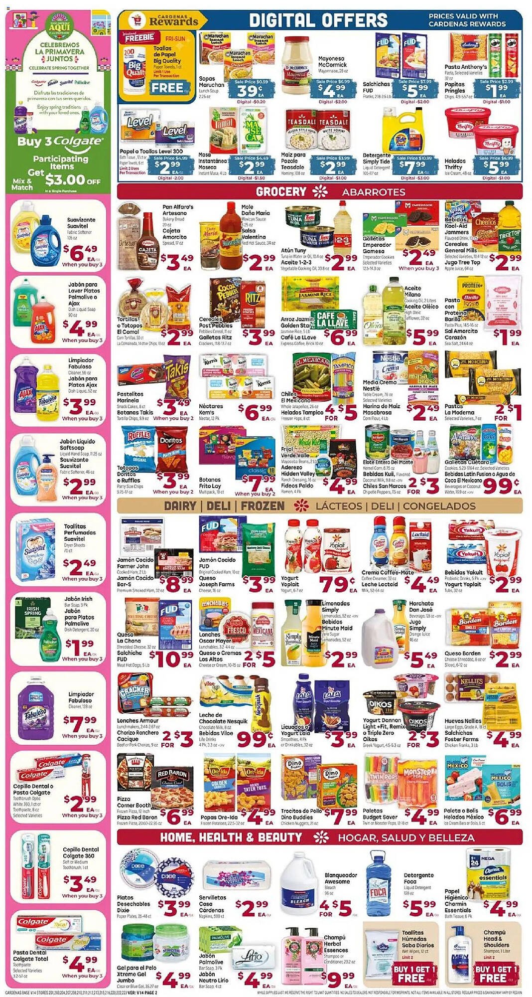 Cardenas weekly ad