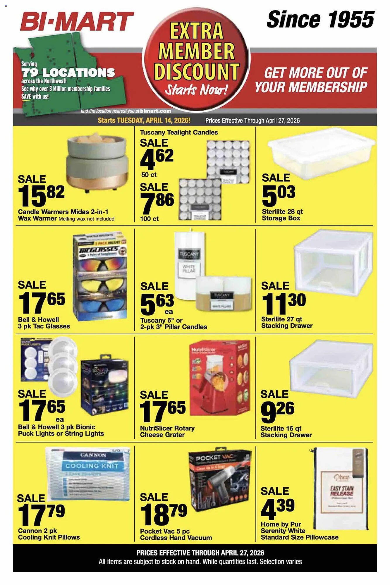 Bi-Mart weekly ad