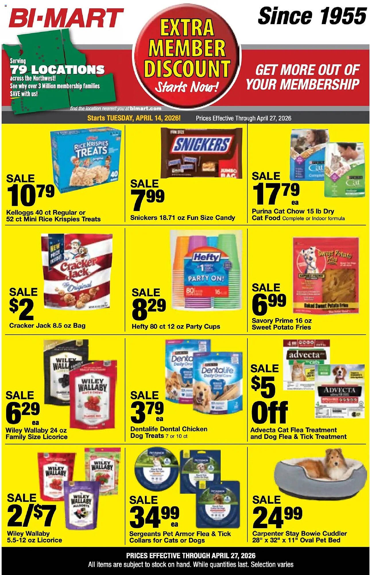Bi-Mart weekly ad