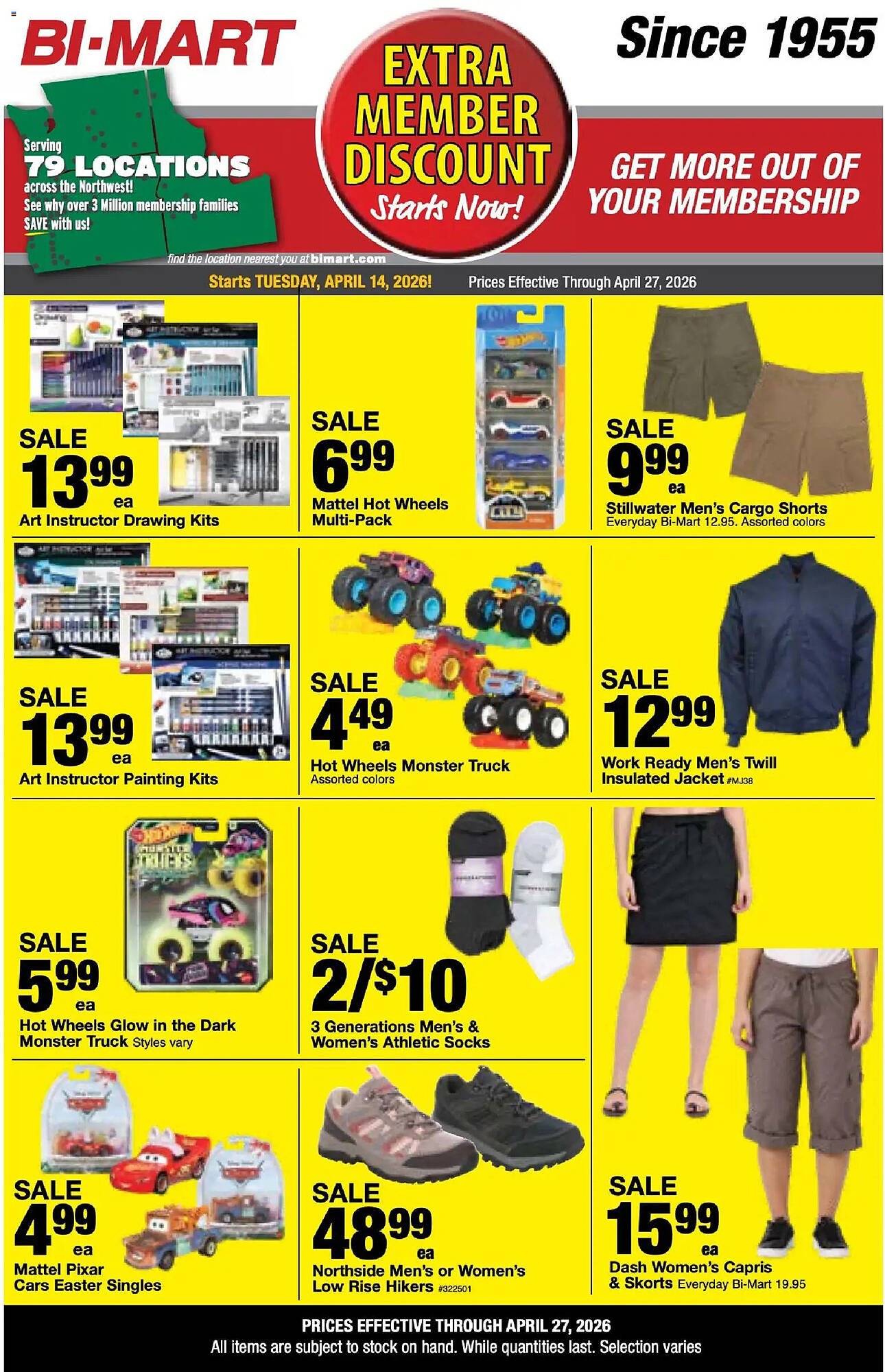 Bi-Mart weekly ad